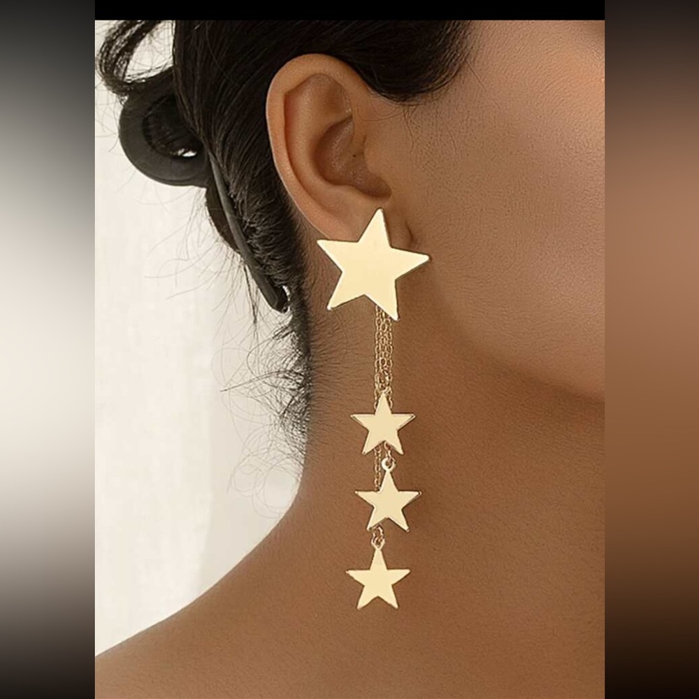 Star earrings